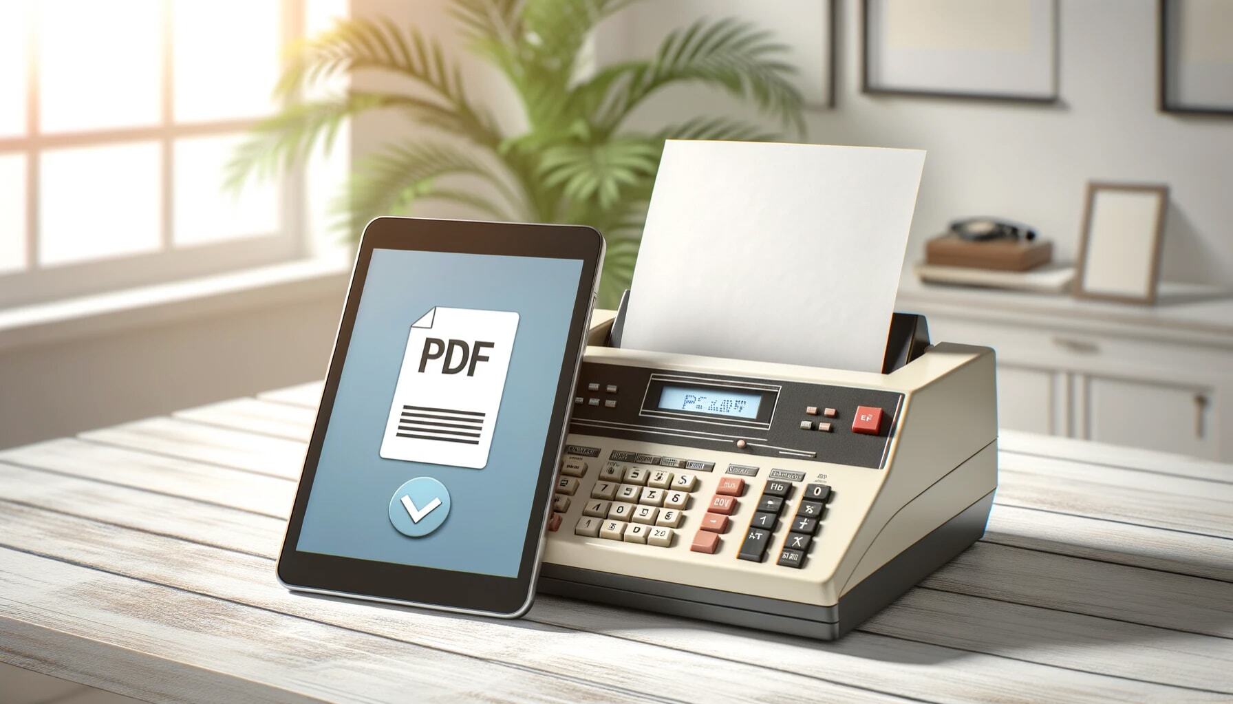 How to send PDF as a Fax Online step-by-step guide.